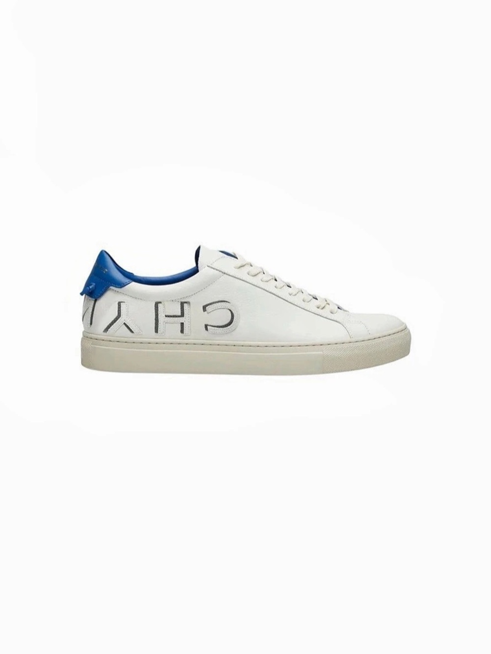 Givenchy Urban Street Reverse Logo Low-Top Sneaker White & Blue Sneakers